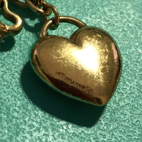 Tiffany & Co. Lock and Skeleton Key Heart Charm - Picture 5 of 8